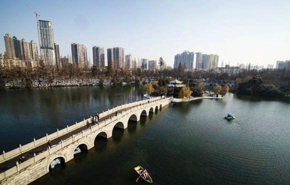 合肥市逍遙津、杏花公園水環(huán)境治理工程順利通過竣工驗收