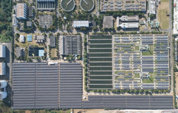 合肥市小倉(cāng)房污水處理廠光伏擴(kuò)建項(xiàng)目并網(wǎng)運(yùn)行